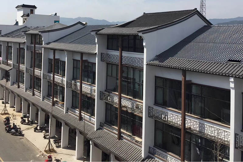 Dự án cải tạo mái nhà thành phố Thiệu Hưng Quận Thặng Châu Pu Kou